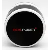 Handstaubsauger RealPower Mini Hoover-1 — Batteriebetrieben, Trockenreinigung, beutellos, AA-Batterien, 90 min Laufzeit, Schwarz/Weiß