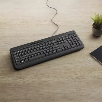 Incase Designed by Microsoft Wired-600-Tastatur, kabelgebunden, USB, QWERTZ, Deutsch, Schwarz, Universal