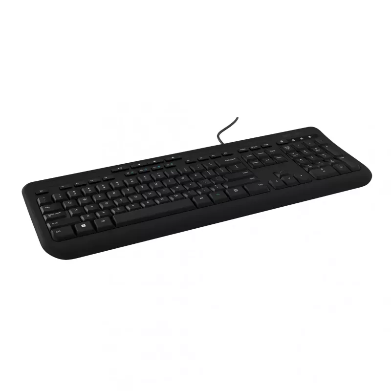 Incase Designed by Microsoft Wired-600-Tastatur, kabelgebunden, USB, QWERTZ, Deutsch, Schwarz, Universal