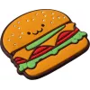 LAUT MAGMOJI Mobiltelefon-Magnetabzeichen LAUT MAGMOJI Hamburger PVC Mehrfarbig