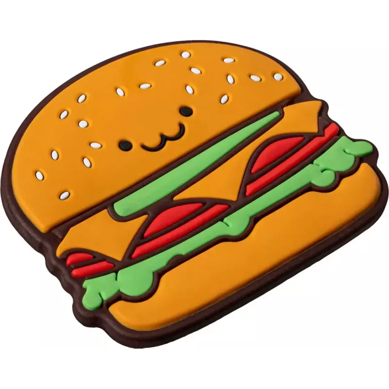 LAUT MAGMOJI Mobiltelefon-Magnetabzeichen LAUT MAGMOJI Hamburger PVC Mehrfarbig