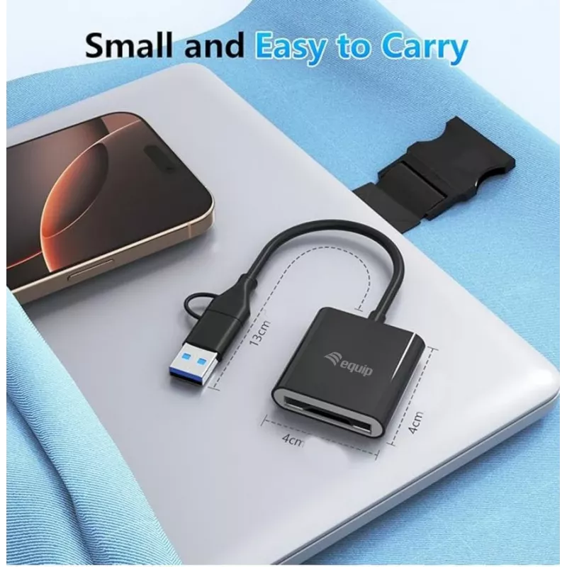 Card Reader Equip 245461 USB 3.2 Gen 2 Type-C Schwarz CFexpress 2.0