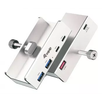 Equip 128967 Schnittstellen-Hub USB 3.2 Gen 1 (3.1 Gen 1) Typ-A 5000 Mbit/s Aluminium