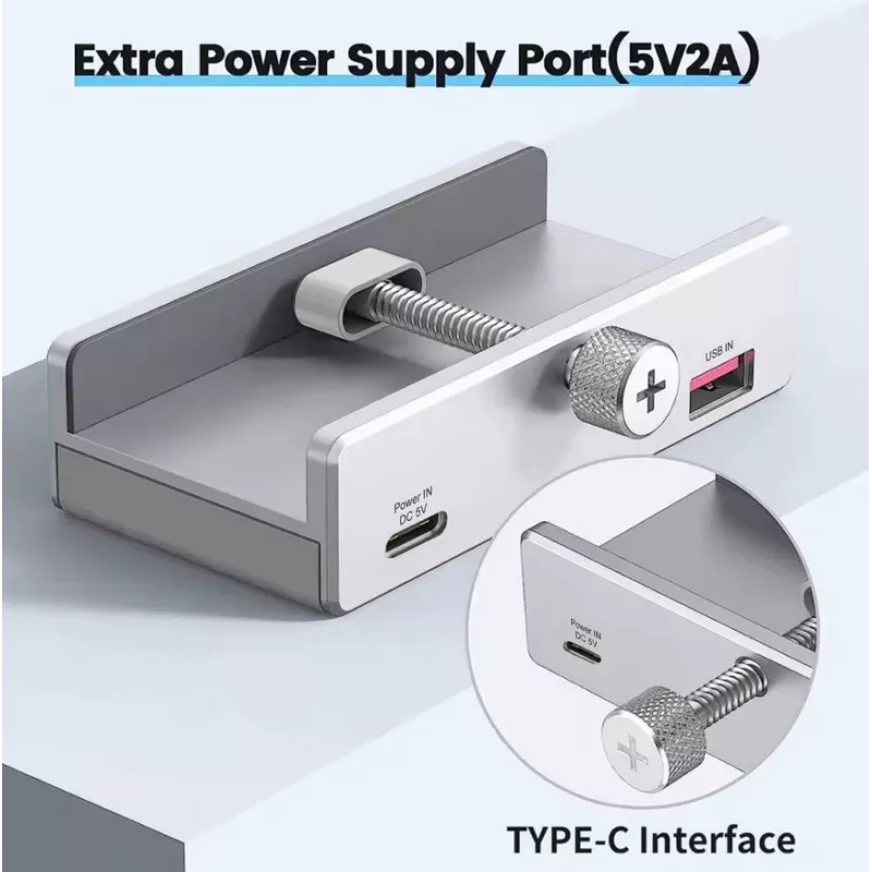 Equip 128968 Schnittstellen-Hub USB 3.2 Gen 1 (3.1 Gen 1) Type-A 5000 Mbit/s Aluminium