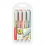 STABILO Highlighter swing cool NatureCOLORS Wallet of 4 Beige Grün Rose