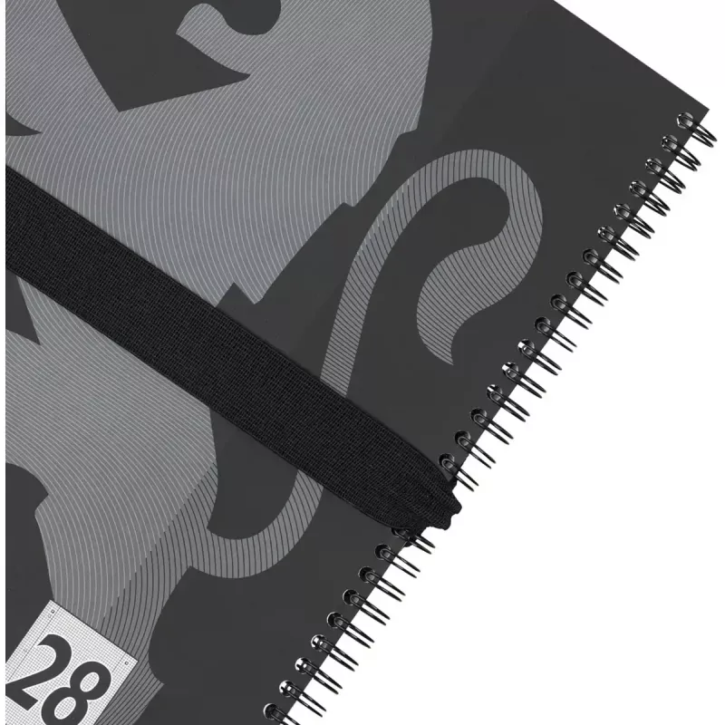 Weiches Federmäppchen Oxford 400183590 Schwarz 220x70x90 mm