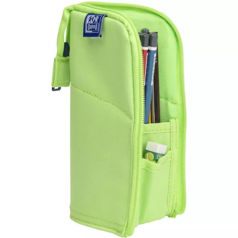 Weiches Federmäppchen Oxford 400183591 Grün 220x70x90 mm