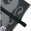 Weiches Federmäppchen Oxford 400183523 Schwarz 220x70x90 mm