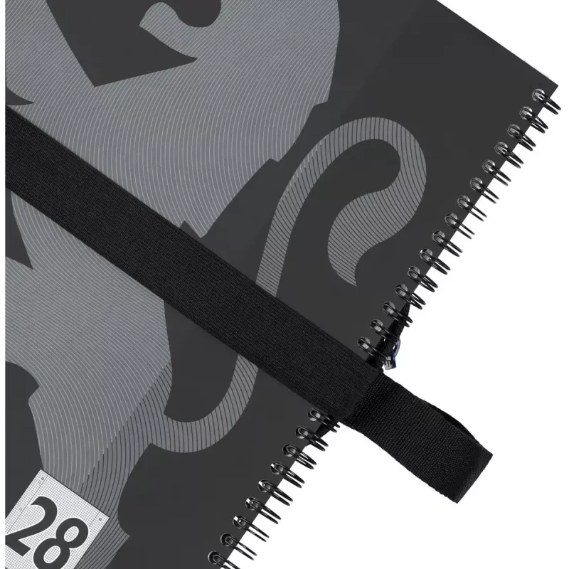 Weiches Federmäppchen Oxford 400183523 Schwarz 220x70x90 mm