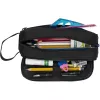 Weiches Federmäppchen Oxford 400183523 Schwarz 220x70x90 mm