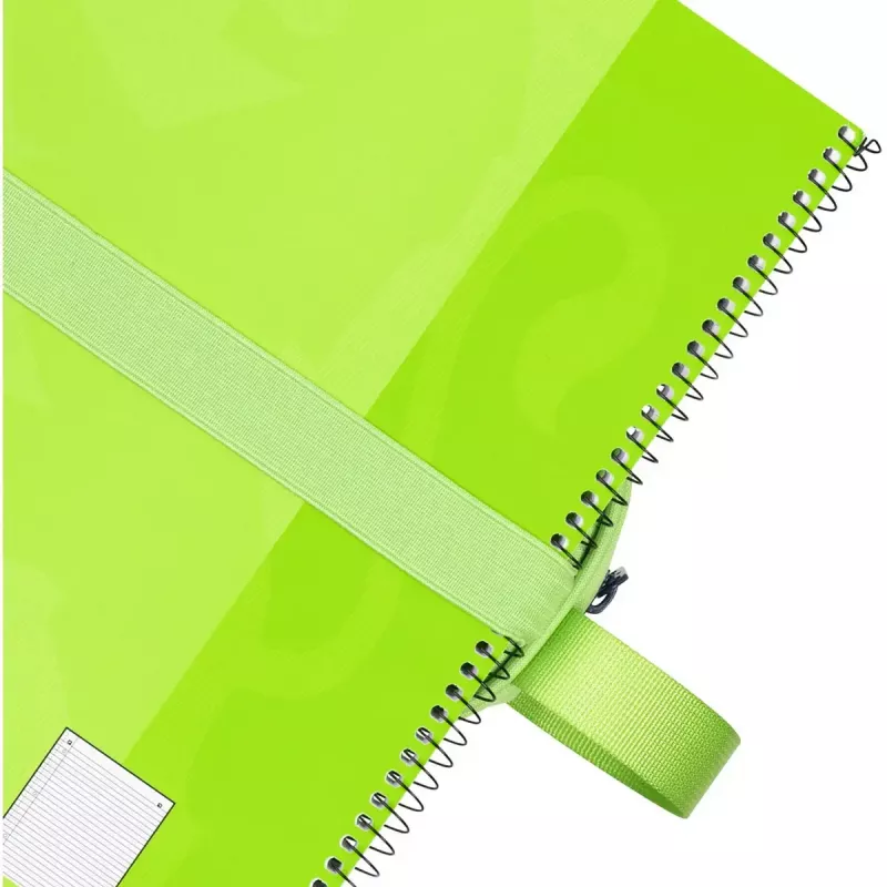 Weiches Federmäppchen Oxford 400183525 Grün 220x70x90 mm