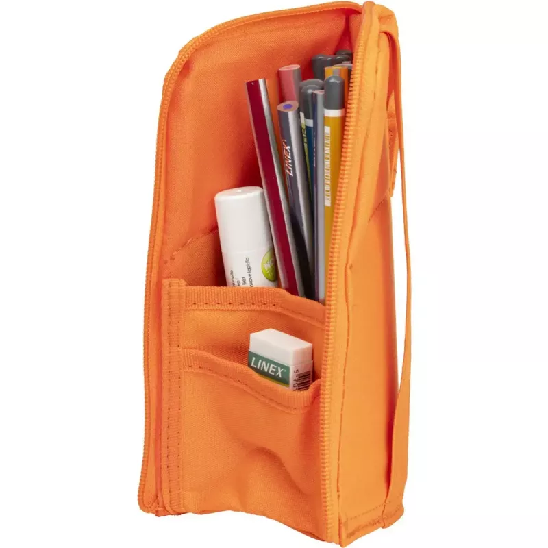 Weiches Federmäppchen Oxford 400183528 Orange 220x70x90 mm