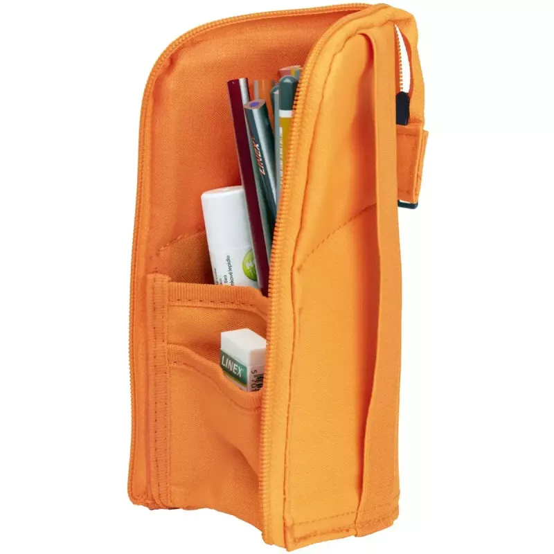 Weiches Federmäppchen Oxford 400183528 Orange 220x70x90 mm