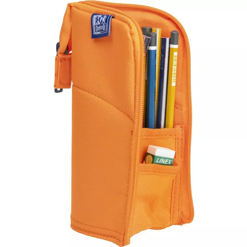 Weiches Federmäppchen Oxford 400183528 Orange 220x70x90 mm