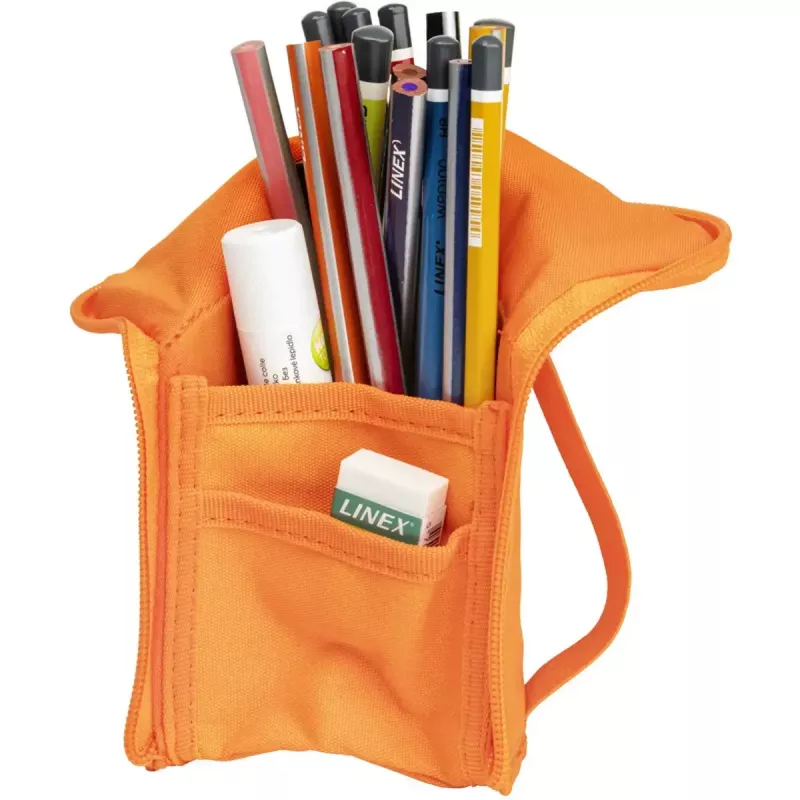 Weiches Federmäppchen Oxford 400183528 Orange 220x70x90 mm