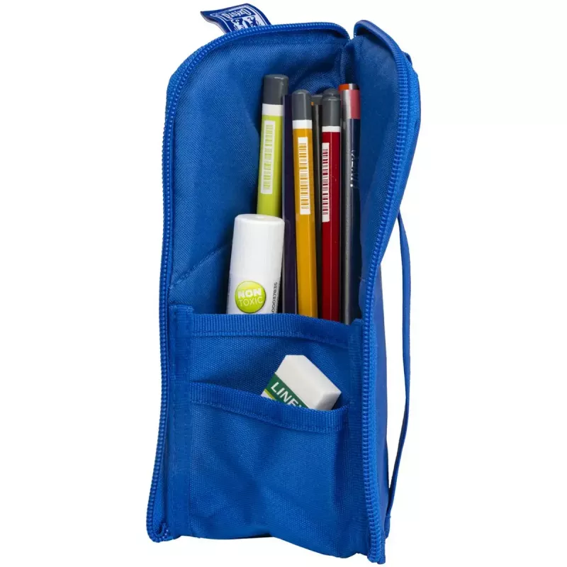 Weiche Federmappe Oxford 400183529 Blau 220x70x90 mm
