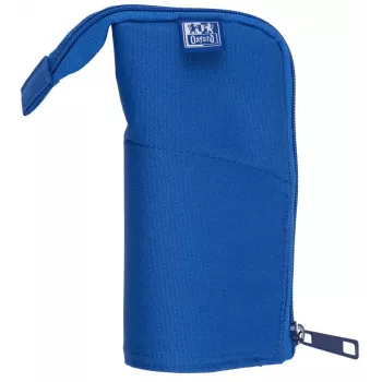 Weiche Federmappe Oxford 400183529 Blau 220x70x90 mm
