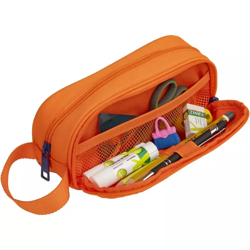 Weiches Federmäppchen Oxford 400183506 Orange 220x70x90 mm