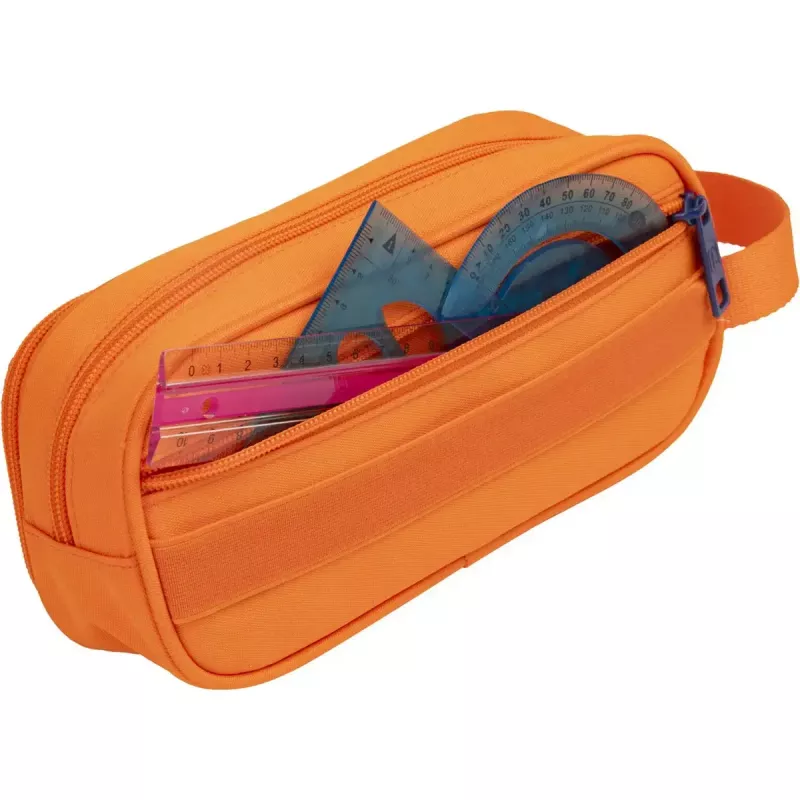 Weiches Federmäppchen Oxford 400183506 Orange 220x70x90 mm