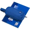 Weiches Federmäppchen Oxford 400183522 Blau 220x70x90 mm