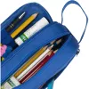 Weiches Federmäppchen Oxford 400183522 Blau 220x70x90 mm
