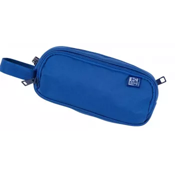 Weiches Federmäppchen Oxford 400183522 Blau 220x70x90 mm