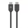Manhattan HDMI 4K@60Hz Kabel mit Ethernet, 15 m, geeignet für ALLE 4K- und 1080p/HD-Anwendungen – jetzt aufrüsten oder für den zukünftigen Bedarf bereithalten, Stecker zu Stecker, Schwarz, Ultra HD 4k x 2k, lebenslange Garantie, Premium High Speed