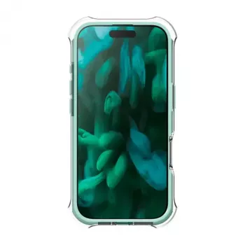 LAUT AERO PROTECT Handyhülle Mint Transparent für iPhone 17