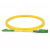Glasfaser-Patchkabel EQUIP E2000/APC auf LC/APC 20 m SM Duplex OS2 Gelb