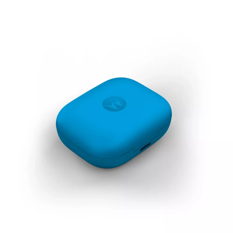 Motorola Moto Buds Bass Headset True Wireless Stereo (TWS) In-Ear-Kopfhörer Anrufe/Musik Bluetooth Blau