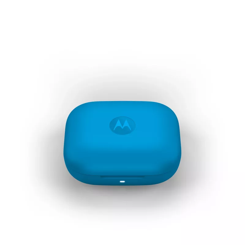 Motorola Moto Buds Bass Headset True Wireless Stereo (TWS) In-Ear-Kopfhörer Anrufe/Musik Bluetooth Blau