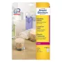 Selbstklebendes Etikett Avery L7782-25 abgerundetes Rechteck