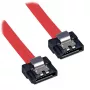 Lindy 0,2 m Low-Profile SATA-Kabel mit Verriegelung, 0,2 m, Stecker/Stecker, Rot