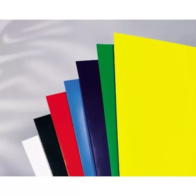 GBC Bindekarten HiGloss A4 250g/m², A4, Karton, Rot, Glänzend, 250 g/m², 100 St.