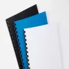 GBC Bindehülle A5 Lederstruktur 250 g/m², A5, Karton, Schwarz, 100 Stk.