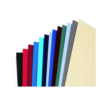 GBC LeatherGrain Bindekarten 250 g/m² A4 Dunkelrot (100), A4, Rot, 250 g/m², 211 mm, 298 mm, 27 mm