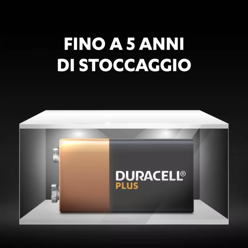 Duracell Plus Einwegbatterie 9V Alkaline