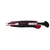 Abbrechklingenmesser Wedo 78 409 Schwarz Rot