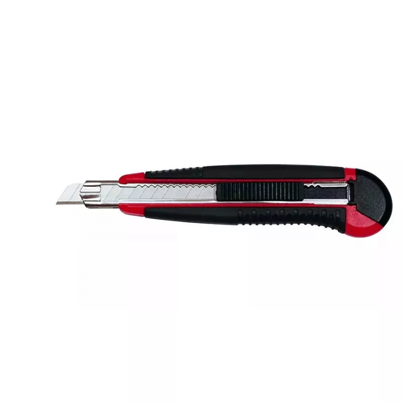 Abbrechklingenmesser Wedo 78 409 Schwarz Rot