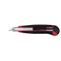 Abbrechklingenmesser Wedo 78 409 Schwarz Rot