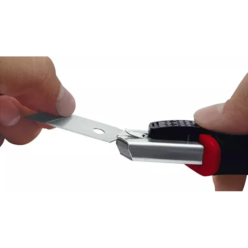 Cuttermesser WEDO 78 418 Schwarz Rot Abbrechklinge
