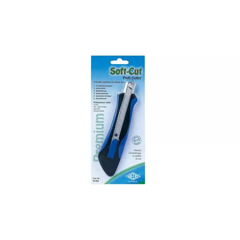 Papierschneider WEDO 78 918 Schwarz Blau