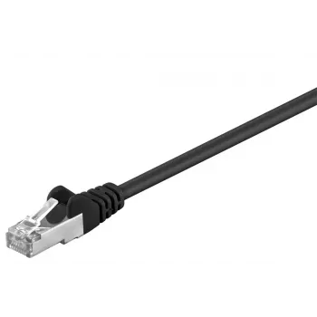 Netzwerkkabel Goobay 95540 Schwarz 1,5 m Cat5e F/UTP