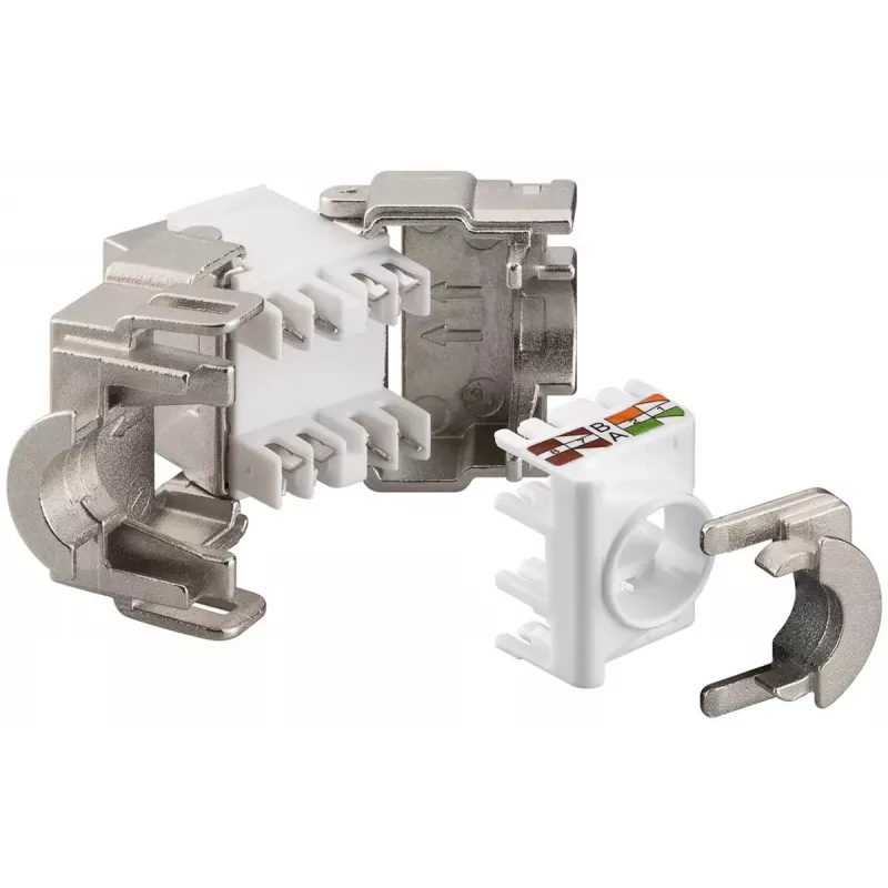 Keystone-Modul RJ45 CAT 6A STP Goobay 95900