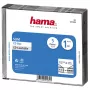 Hama CD schlank Jewel Case 1 discs Transparent