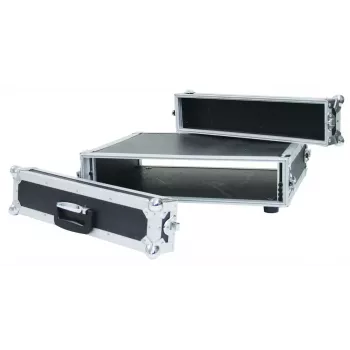 Roadinger 30107200 Flightcase Sperrholz Schwarz Silber 5,2 kg