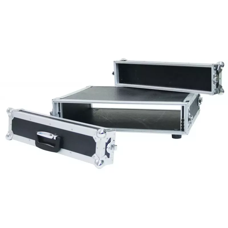 Roadinger 30107200 Flightcase Sperrholz Schwarz Silber 5,2 kg