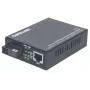 Intellinet Fast Ethernet WDM Bidirektionaler Singlemode-Medienkonverter, 10/100Base-TX zu 100Base-FX (SC) Singlemode, 20 km, WDM (Rx1310/Tx1550)