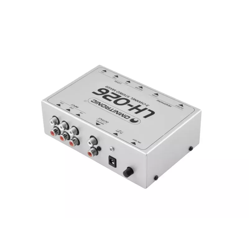 Audio-Mixer Omnitronic 10355026 3 Kanäle 20 - 20000 Hz Weiß