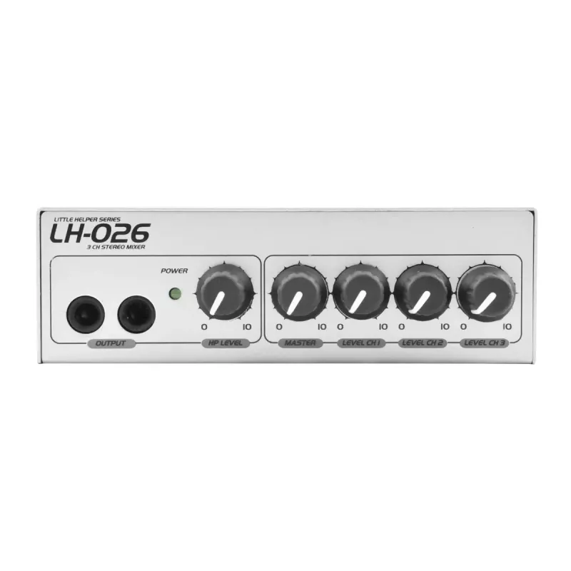 Audio-Mixer Omnitronic 10355026 3 Kanäle 20 - 20000 Hz Weiß